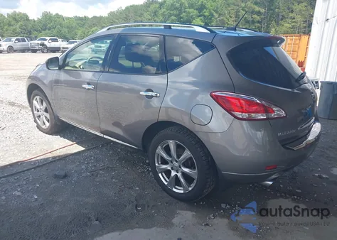 2012 Nissan Murano Le из США, поврежденный, VIN JN8AZ1MU4CW111671